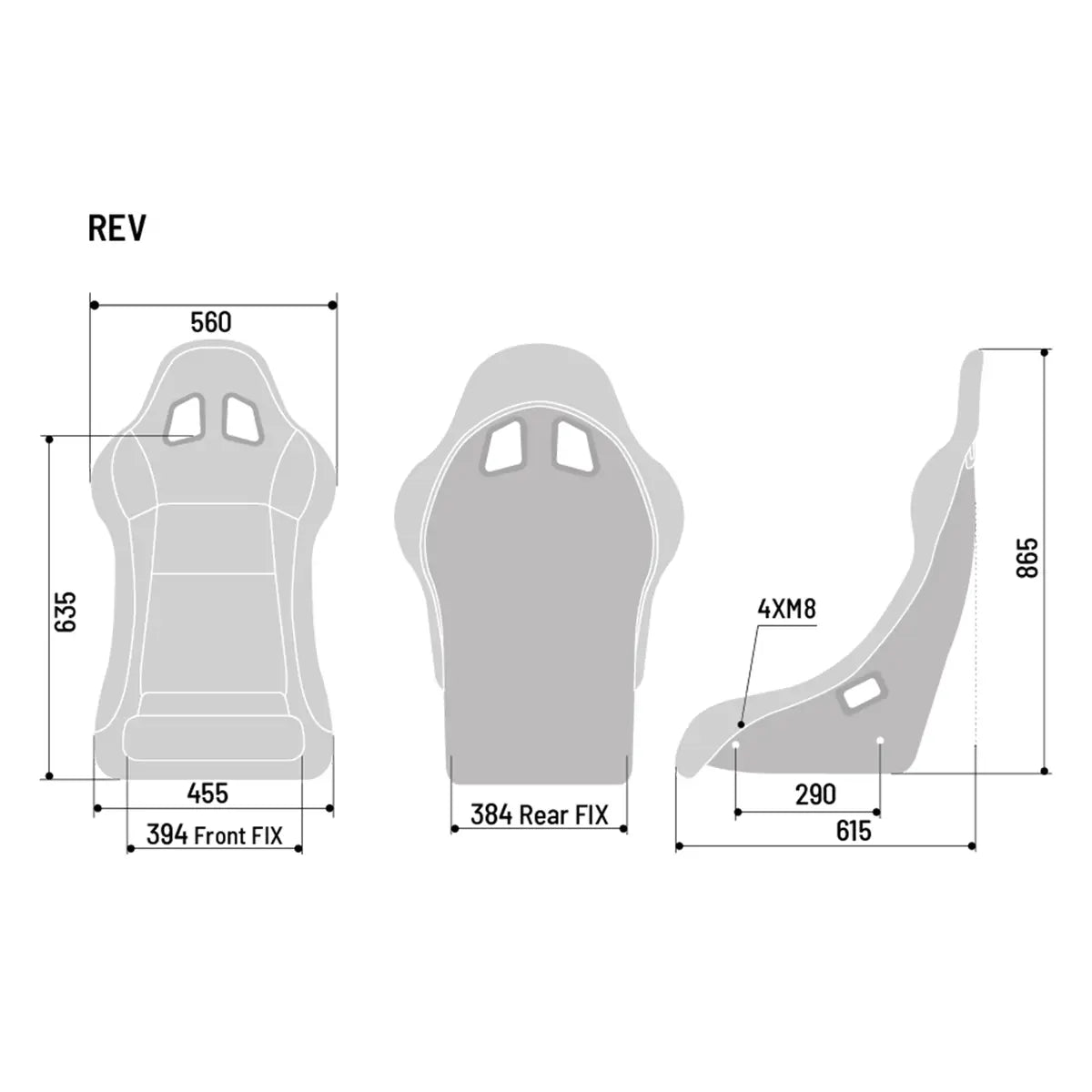 SPARCO REV QRT SEAT