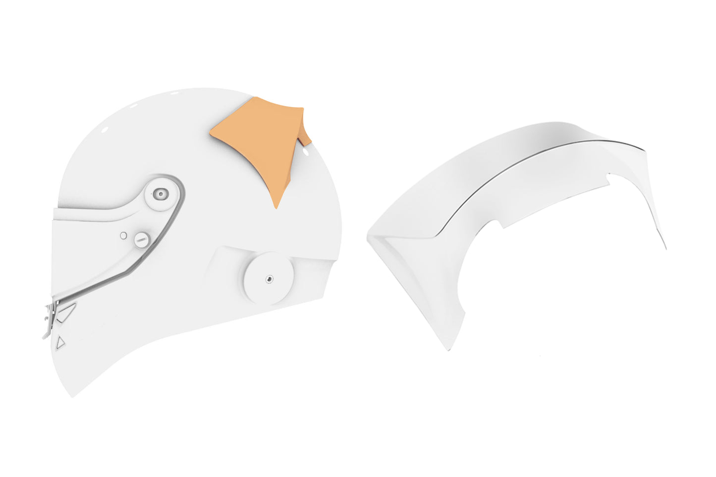 SCHUBERTH TOP REAR SPOILER