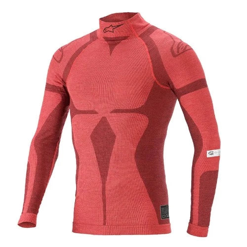 ALPINESTARS ZX EVO V2 INNERWEAR TOP - RED/DARK RED