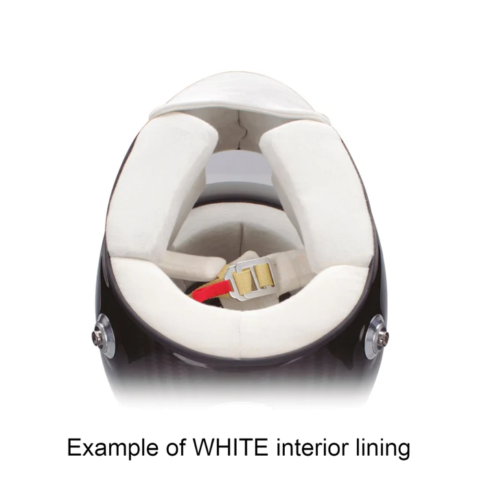 BELL RS7 CARBON + CUSTOM COLOURED INNER PADDING