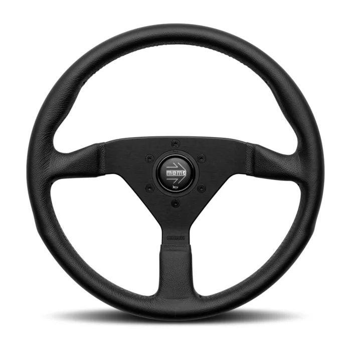 MOMO MONTECARLO 350MM LEATHER STEERING WHEEL