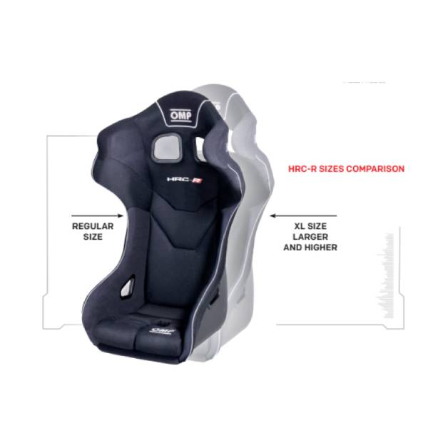 OMP HRC-R XL RACE SEAT