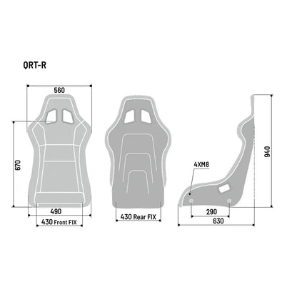 SPARCO QRT-R SEAT