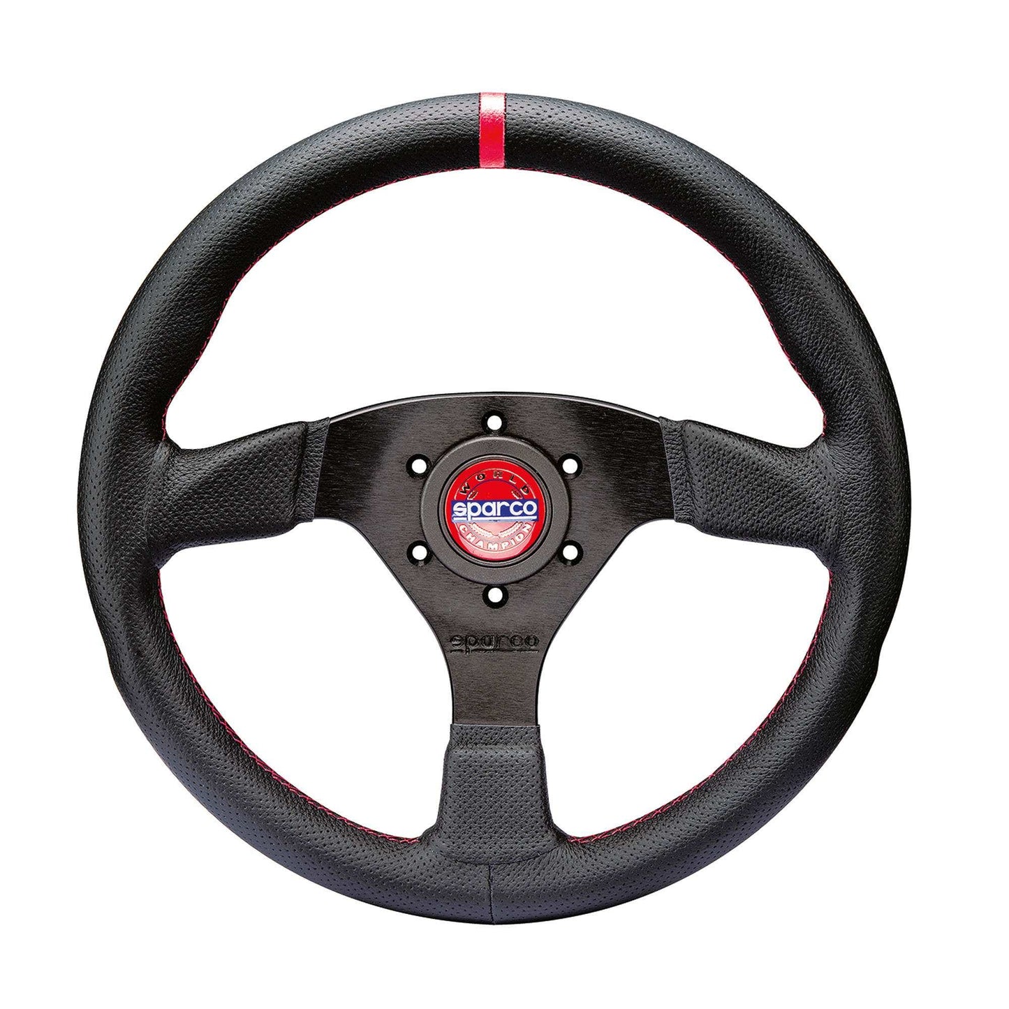 SPARCO R383 CHAMPION - LEATHER STEERING WHEEL