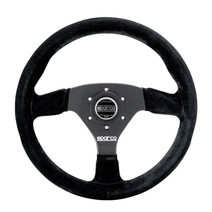 SPARCO R383 SUEDE  HIGH GRIP STEERING WHEEL