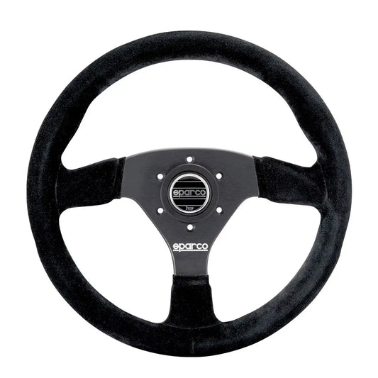 SPARCO R383 SUEDE  HIGH GRIP STEERING WHEEL