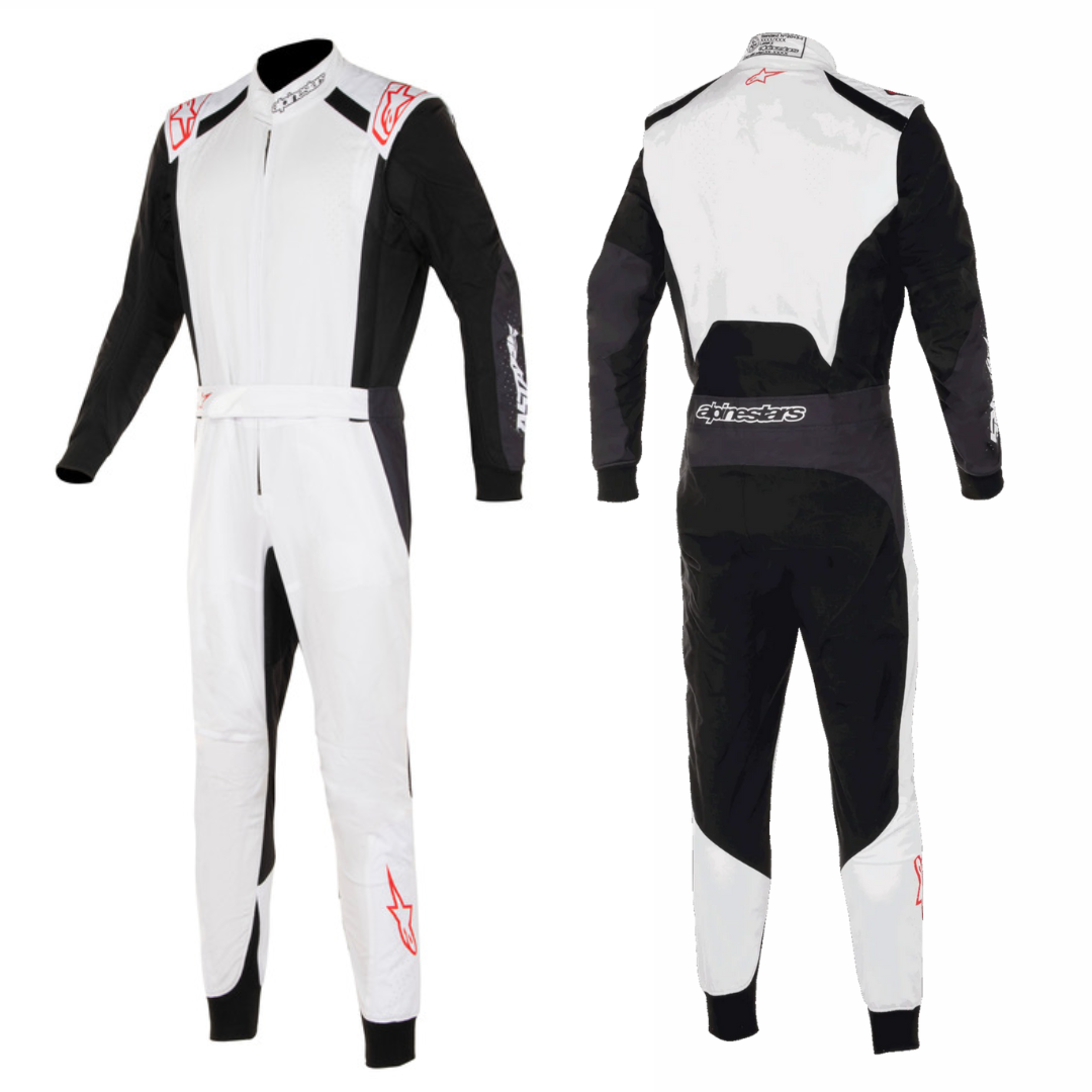 ALPINESTARS KMX-5 SUIT WHITE BLACK RED