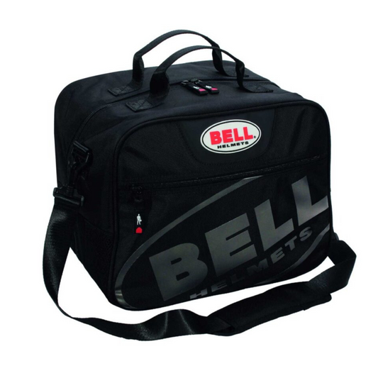Black Bell helmet carry bag for motorsport helmets and accessories