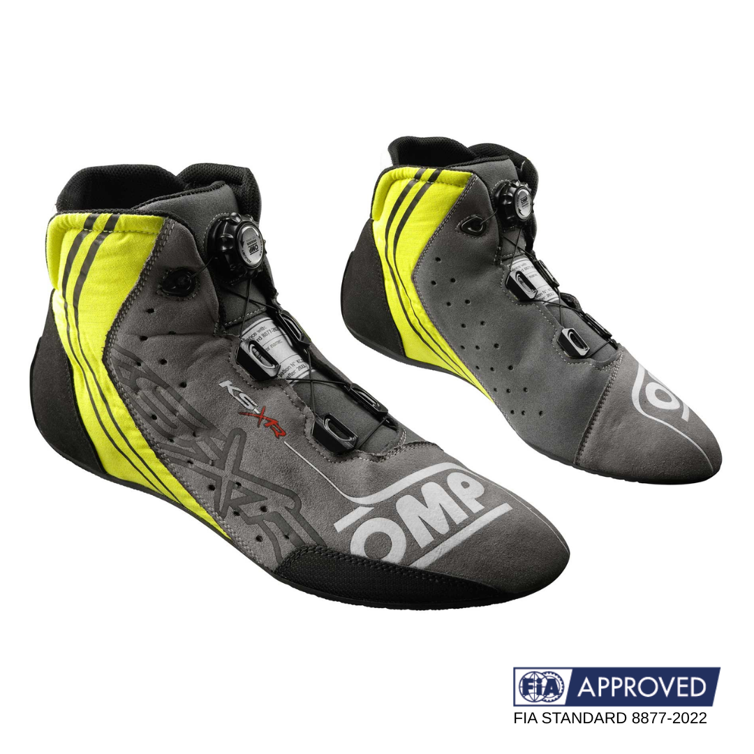 OMP KS-3X karting shoes FIA 8877-2022 approved
