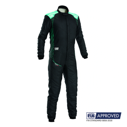 OMP FIA approved racing suit One S Air detail stitching