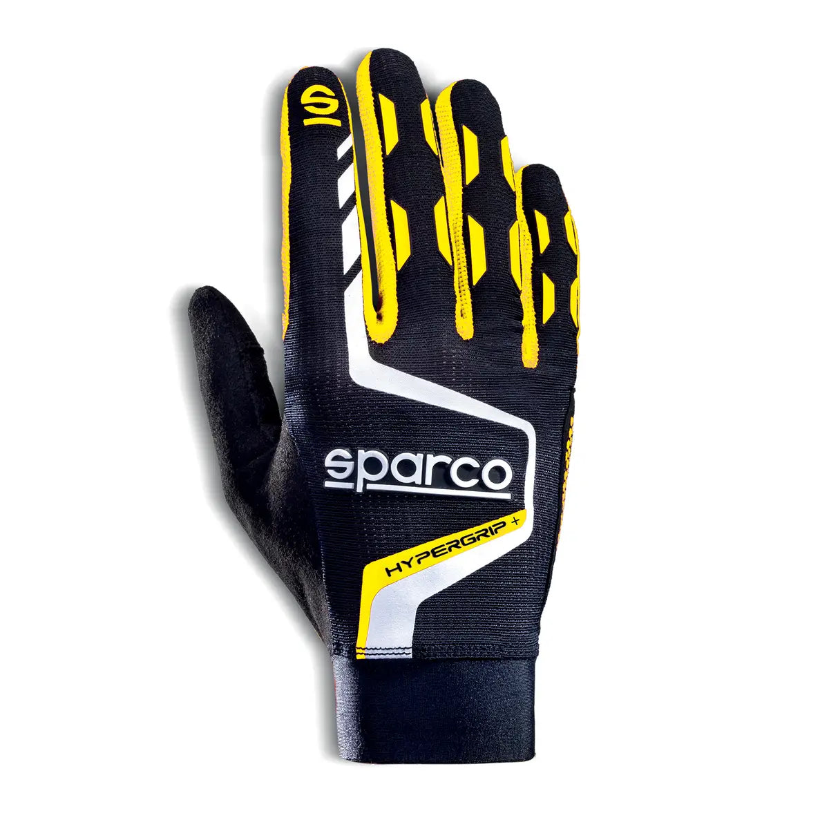 SPARCO HYPERGRIP GAMING GLOVES BLACK YELLOW