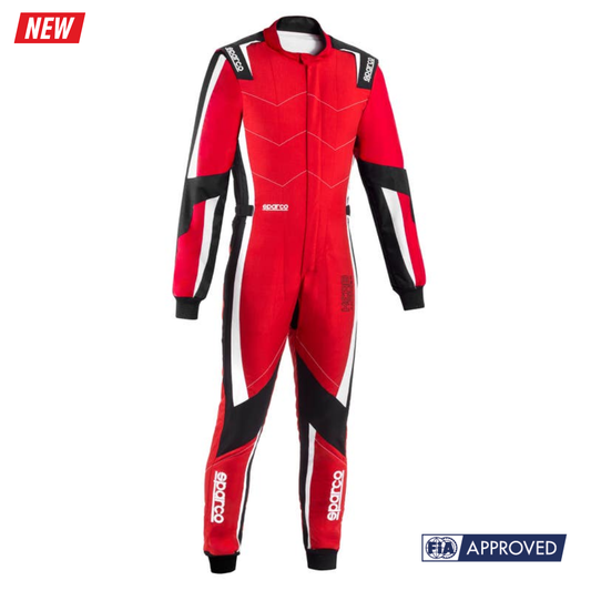 SPARCO KERB ADVANCE SUIT RED BLACK WHITE