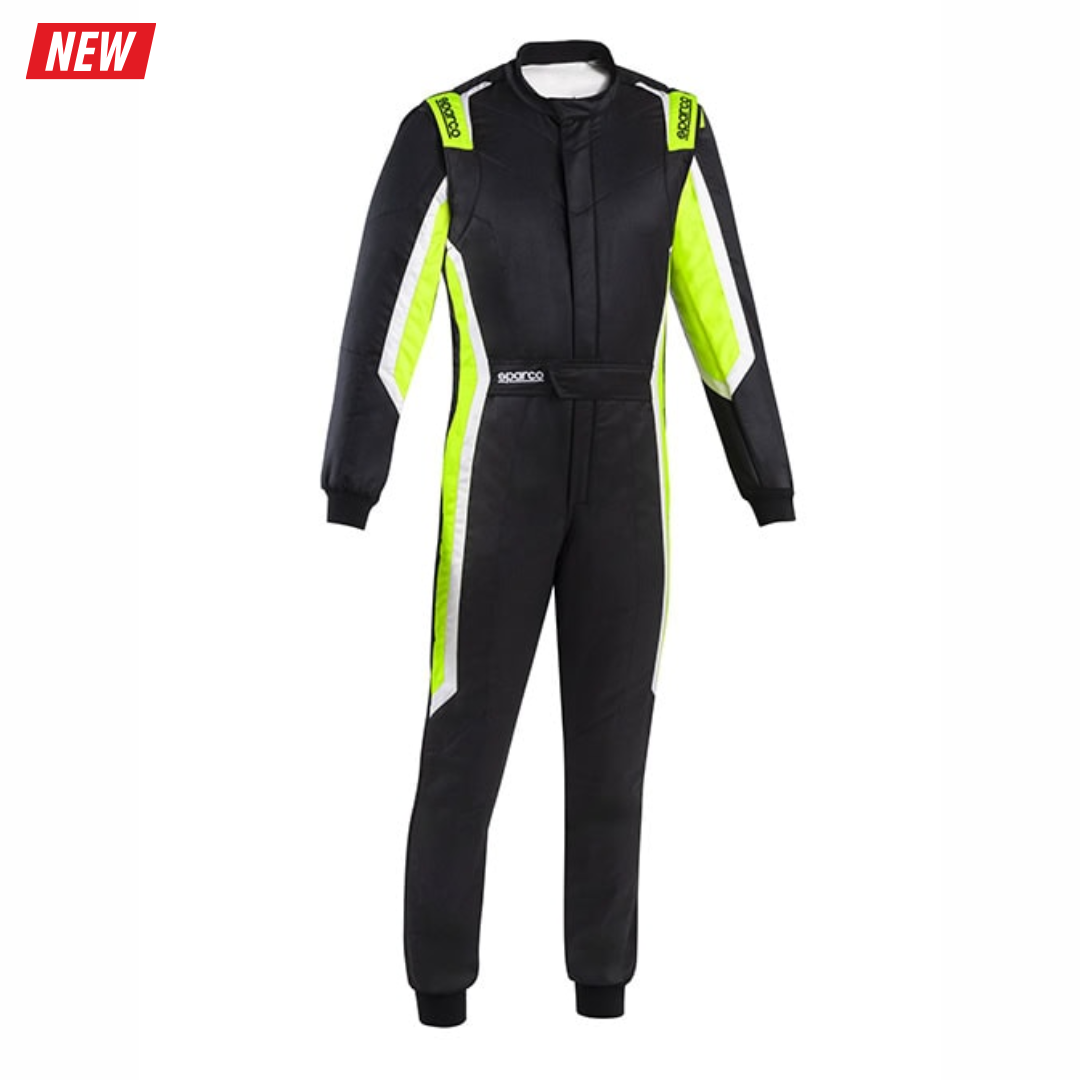 SPARCO SPRINT PRO SUIT BLACK GREEN