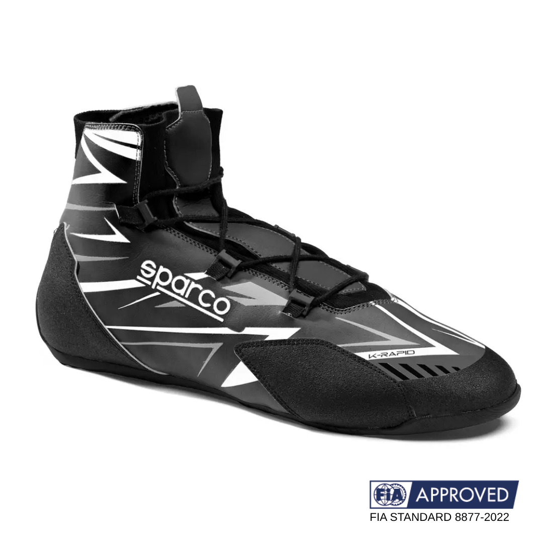 Sparco K-Rapid 2025 kart racing shoes side profile