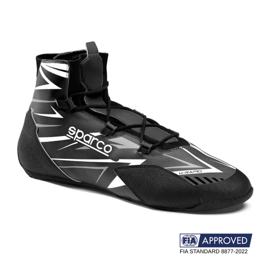 Sparco K-Rapid 2025 kart racing shoes side profile