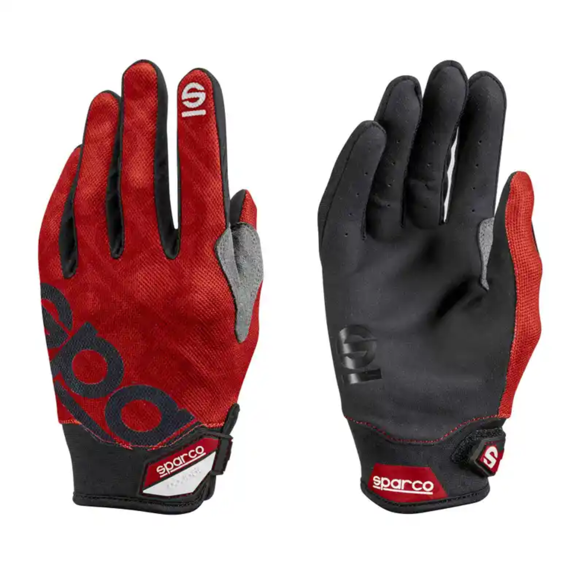 Sparco Meca-3 Mechanic Gloves - Red