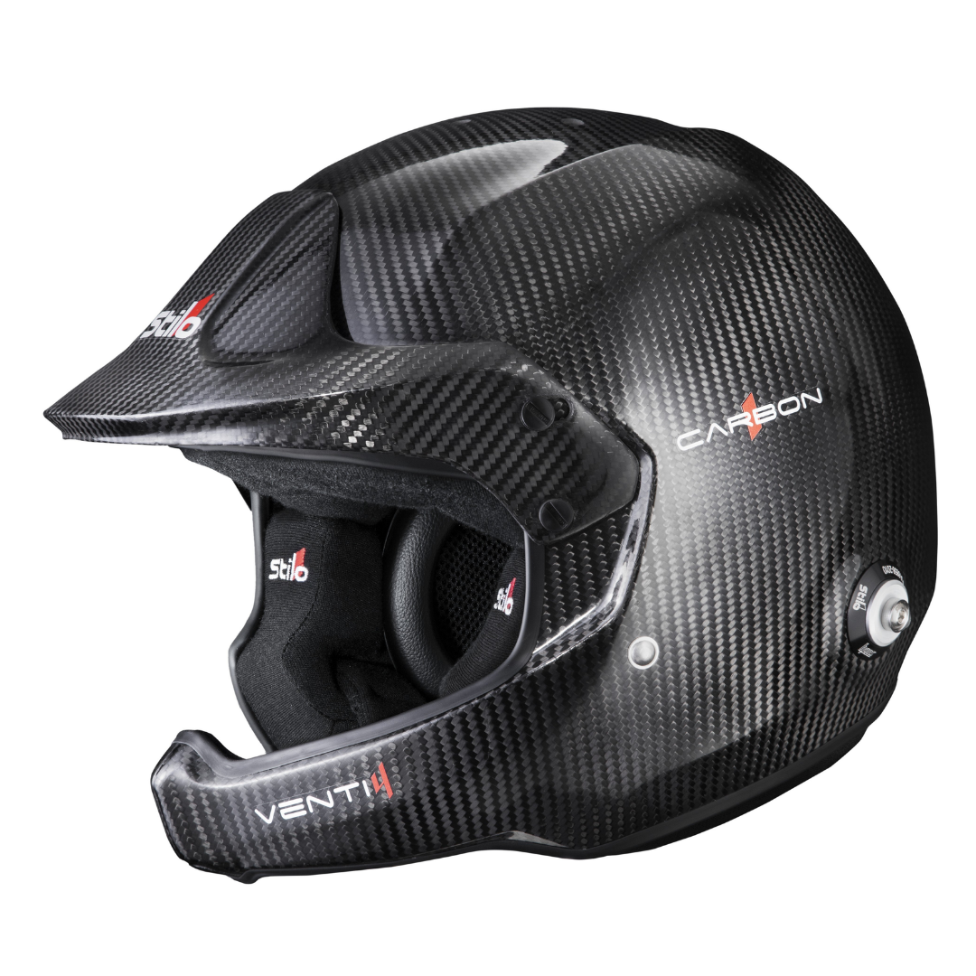 Stilo Venti4 WRC carbon helmet rally  with intercom system