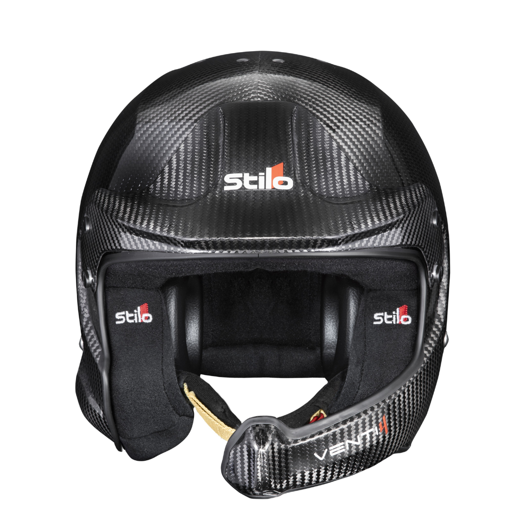 Stilo Venti4 WRC Carbon helmet interior  with microphone and speakers