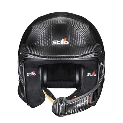 Stilo Venti4 WRC Carbon helmet interior  with microphone and speakers