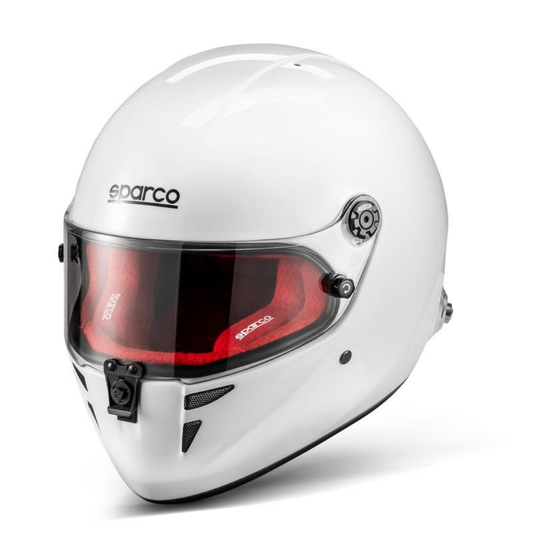 SPARCO STEALTH RF HELMET