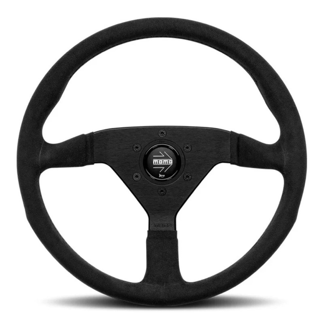 MOMO MONTECARLO 350MM  ALCANTARA STEERING WHEEL