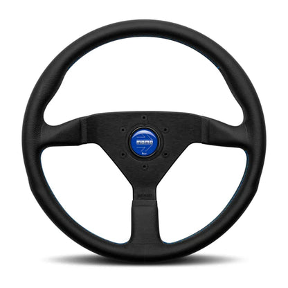 MOMO MONTECARLO 350MM LEATHER STEERING WHEEL