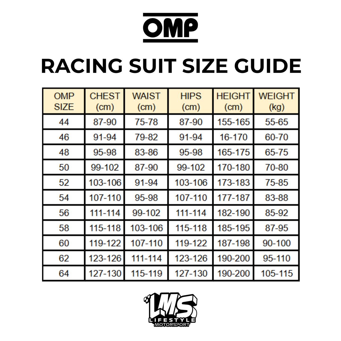 OMP SPORT RACE SUIT