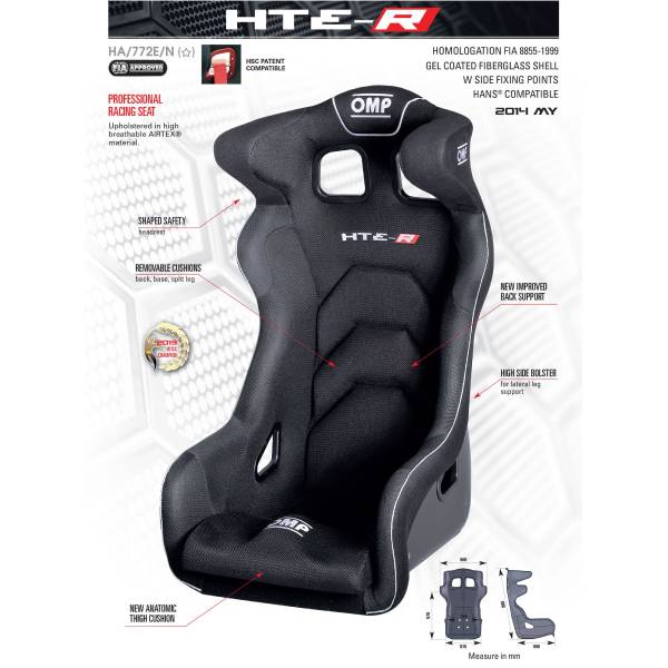 OMP HTE-R RACING SEAT