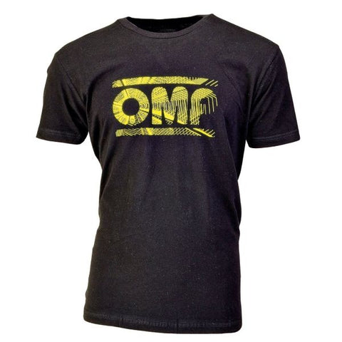 OMP BLACK T-SHIRT SHORT SLEEVE