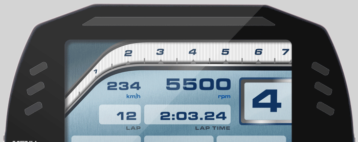 AiM MXS 1.3 [5"] DASH & DATA LOGGER